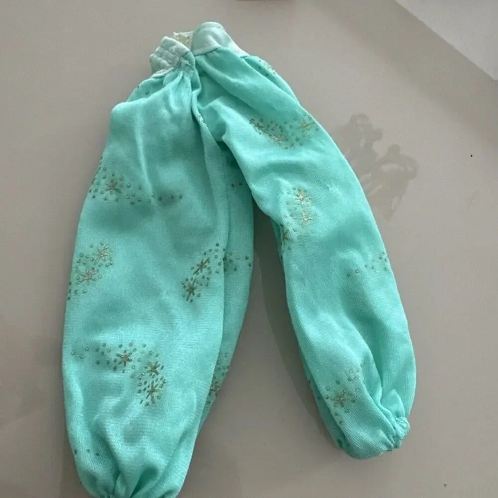 BARBIE Doll Pants‎ PRINCESS JASMINE 1992 Mattel Disney ALADDIN GreenPants /Gold